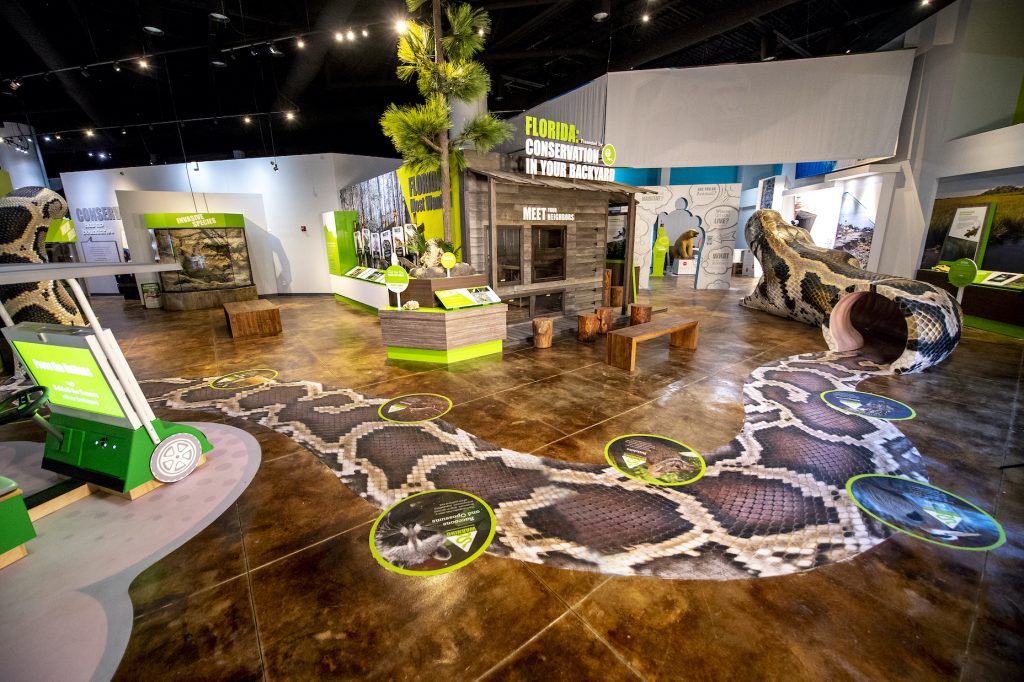 A display on native South Florida habitats explores the richness and diversity of plants and wildlife on Zoo Miami's grounds and beyond.

Photo by Ron Magill/Zoo Miami